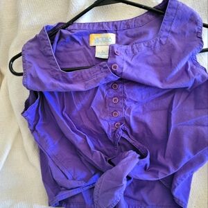 Victoria crop top size large